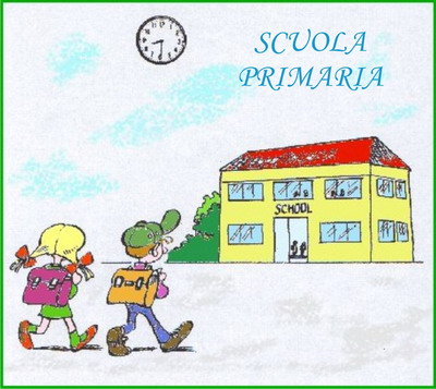 bambini che vanno a scuola